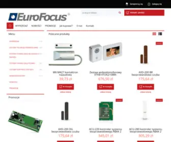 Eurofocus.pl(Telewizja przemysłowa) Screenshot