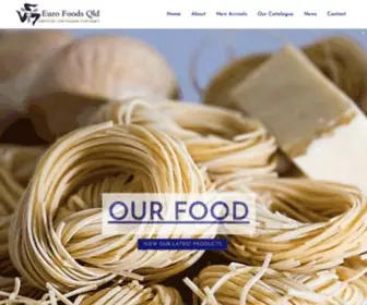 EurofoodsqLd.com(Euro Foods QLD) Screenshot