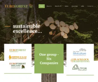 Euroforest.co.uk(Euroforest Ltd) Screenshot