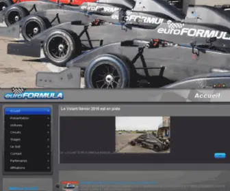 Euroformula.com(Formule Renault sur les circuits La Châtre et Lurcy) Screenshot