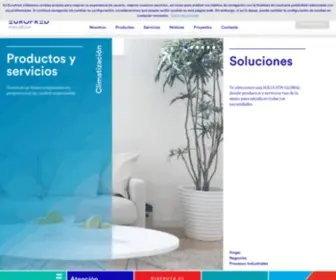 Eurofred.cl(Climatización Industrial) Screenshot