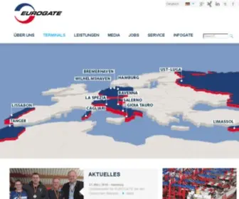 Eurogate.de(Eurogate Terminals) Screenshot