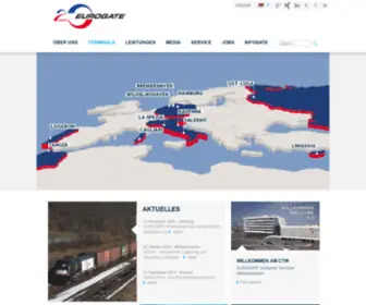 Eurogate.eu(Eurogate Terminals) Screenshot