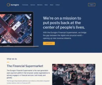 Eurogiro.com(Your Global Payments Community) Screenshot
