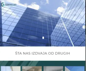 Euroglas-BL.com(Euroglas Banja Luka) Screenshot