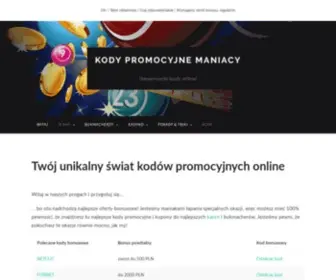 Eurogol.pl(Twój unikalny świat kodów promocyjnych online) Screenshot