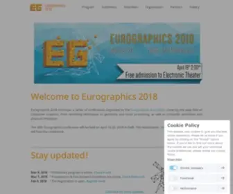 Eurographics2018.nl(Home) Screenshot