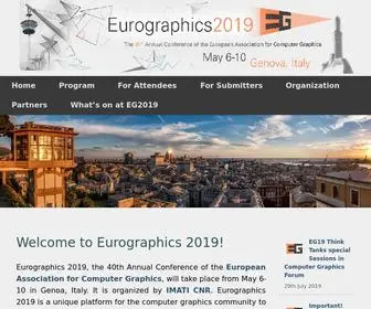 Eurographics2019.it(Eurographics 2019) Screenshot