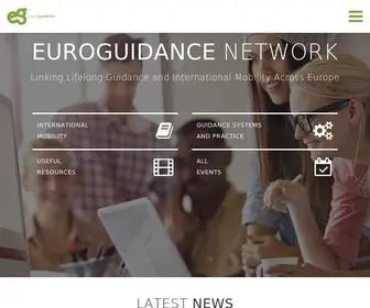 Euroguidance.eu(Lifelong Guidance) Screenshot