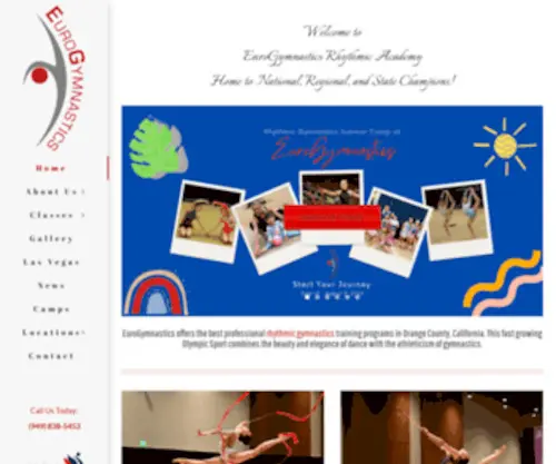 Eurogymnasticsoc.com(EuroGymnastics) Screenshot