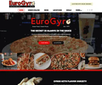 Eurogyro.com(Great Food and Great Prices) Screenshot