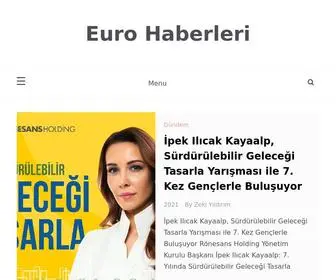 Eurohaberleri.com(Euro Haberleri) Screenshot