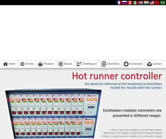 Euroheaters.com(Applied Technology for Total Solutions) Screenshot