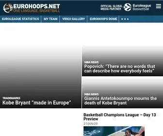 Eurohoops.net Screenshot