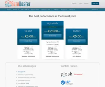 Eurohoster.org(EuroHoster Ltd) Screenshot