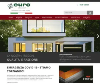 Euroinfissisrl.it(Produzione di infissi e serramenti in PVC) Screenshot