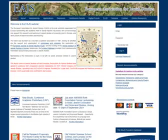 Eurojewishstudies.org(European Association for Jewish Studies) Screenshot
