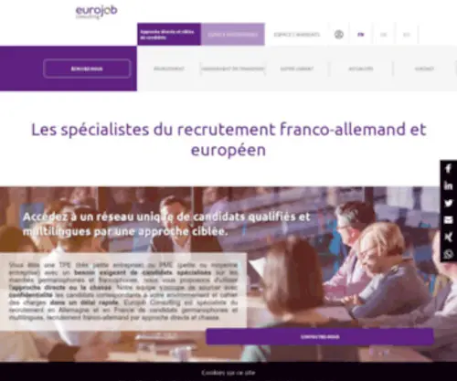Eurojob-Consulting.com(Eurojob Consulting) Screenshot