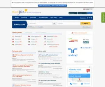 Eurojobs.com(Jobs in Europe) Screenshot