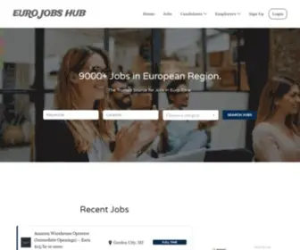 Eurojobshub.com(Euro Jobs Hub) Screenshot