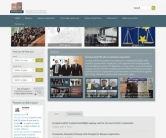 Eurojust.europa.eu(European Union Agency for Criminal Justice Cooperation) Screenshot