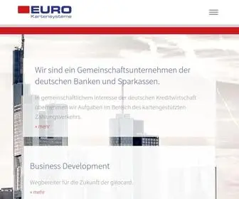 Eurokartensysteme.de(Start) Screenshot