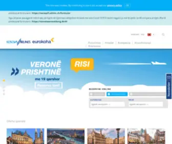 Eurokoha.net(Oferta për pushime dhe fluturime) Screenshot