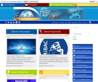 Eurokomonline.eu(Rete di Informazione) Screenshot