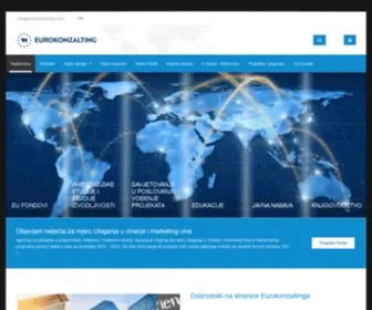 Eurokonzalting.com(Poslovni) Screenshot