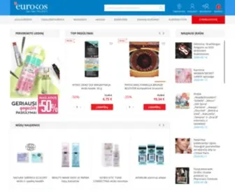 Eurokos.lt(Kosmetika, parfumerija, grožio ir higienos prekės) Screenshot