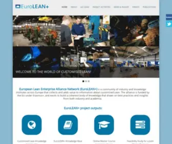 Euroleanplus.org(EuroLEAN) Screenshot