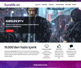 Eurolifeiptv.com(Eurolifeiptvserver) Screenshot