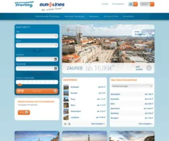 Eurolines.de(Eurolines Germany) Screenshot