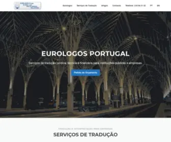 Eurologos.pt(Serviços de Tradução) Screenshot