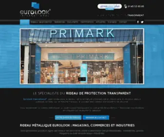 Eurolook.fr(Rideau transparent) Screenshot