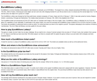 Eurolottery.uk.com Screenshot