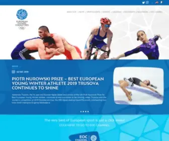 Eurolympic.org(Eurolympic) Screenshot