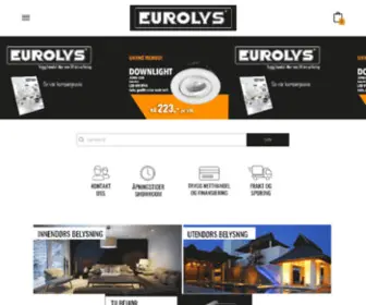 Eurolys.no(Eurolys AS) Screenshot