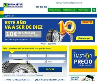 Euromaster-Neumaticos.es(Tu web de neum) Screenshot