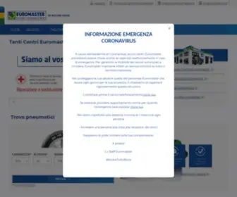 Euromaster-Pneumatici.it(Esperti in pneumatici per auto estivi e invernali con 150 centri Euromaster in Italia) Screenshot