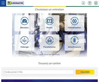 Euromaster.fr(Pneu Pas Cher & Entretien Auto) Screenshot