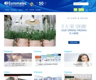 Euromatec.be(Euromatec) Screenshot