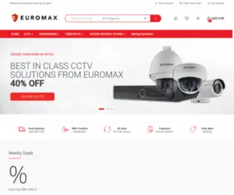 EuromaxDubai.com(Security Equiment) Screenshot