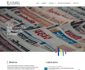 Euromediagroup.org(Euromedia Research Group) Screenshot