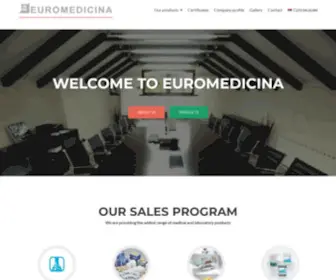 Euromedicina.co.rs(Euromedicina) Screenshot