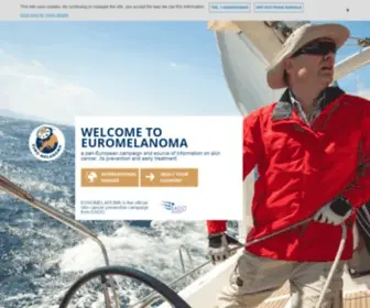 Euromelanoma.org(A pan) Screenshot