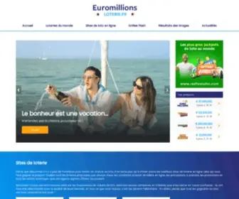 Euromillions-Loterie.fr(Loto en ligne) Screenshot