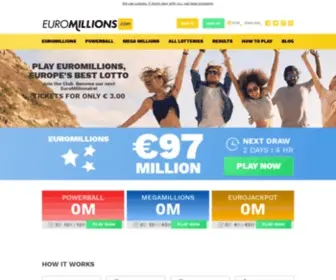 Euromillions.com Screenshot