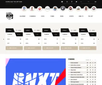 Euromillionsbasketball.be(EuroMillions Basketball League) Screenshot