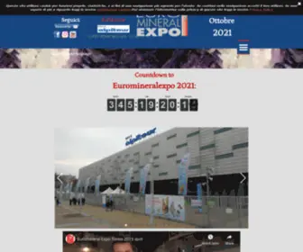 Euromineralexpo.it(Home Euromineralexpo) Screenshot